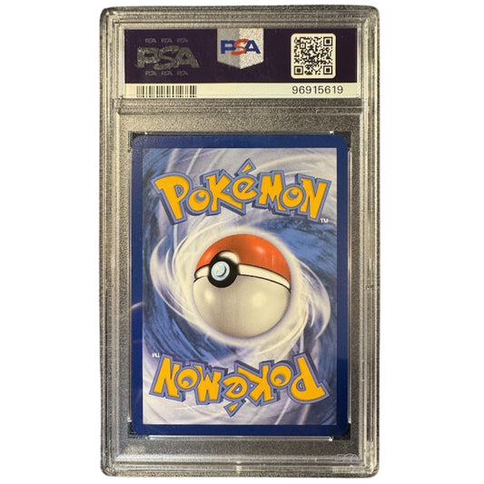 Squirtle 007/165 PSA 10 Pokémon Center Stamp Reverse Holo – Pokémon 151 Back.