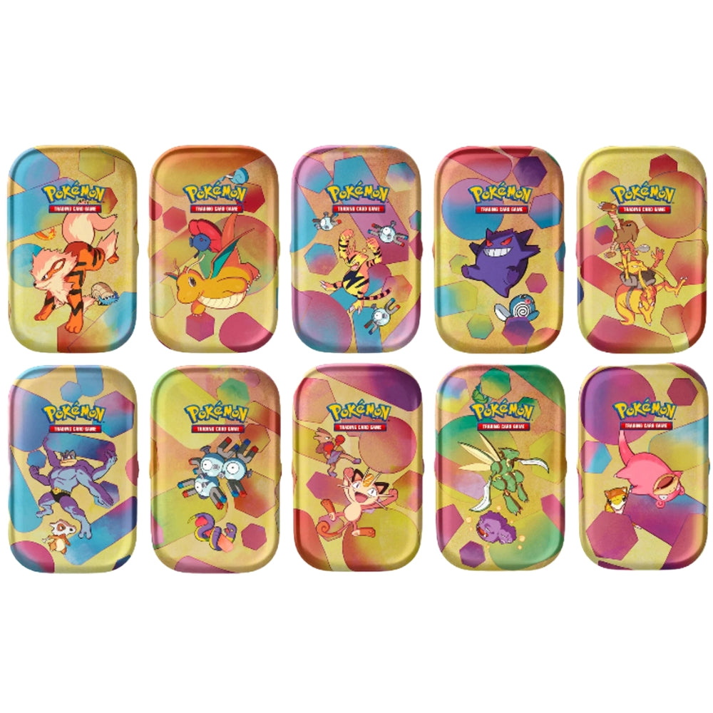 pokemon 151 single booster pack Pokémon TCG Scarlet & Violet 151 Mini Tin Booster Packs Kanto – Marley  Collect's Ltd
