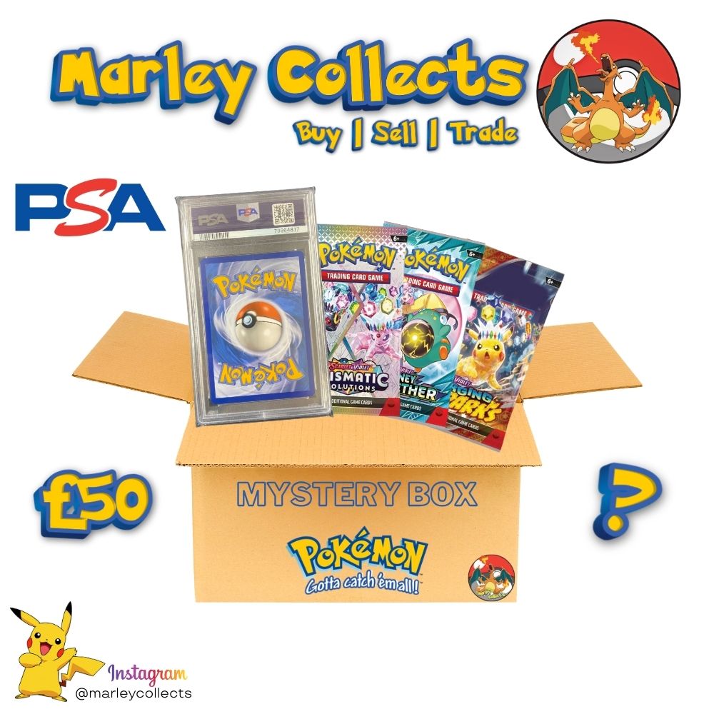 Pokemon Card £50 Mystery Box PSA Graded Card | Sealed Products | Booster Packs