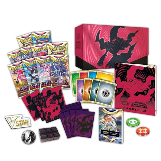 Sword & Shield Astral Radiance Pokémon Center ETB contents.