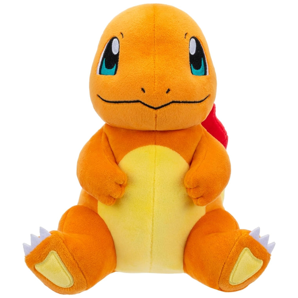 Pokémon Charmander plush 8 inch sitting soft toy.