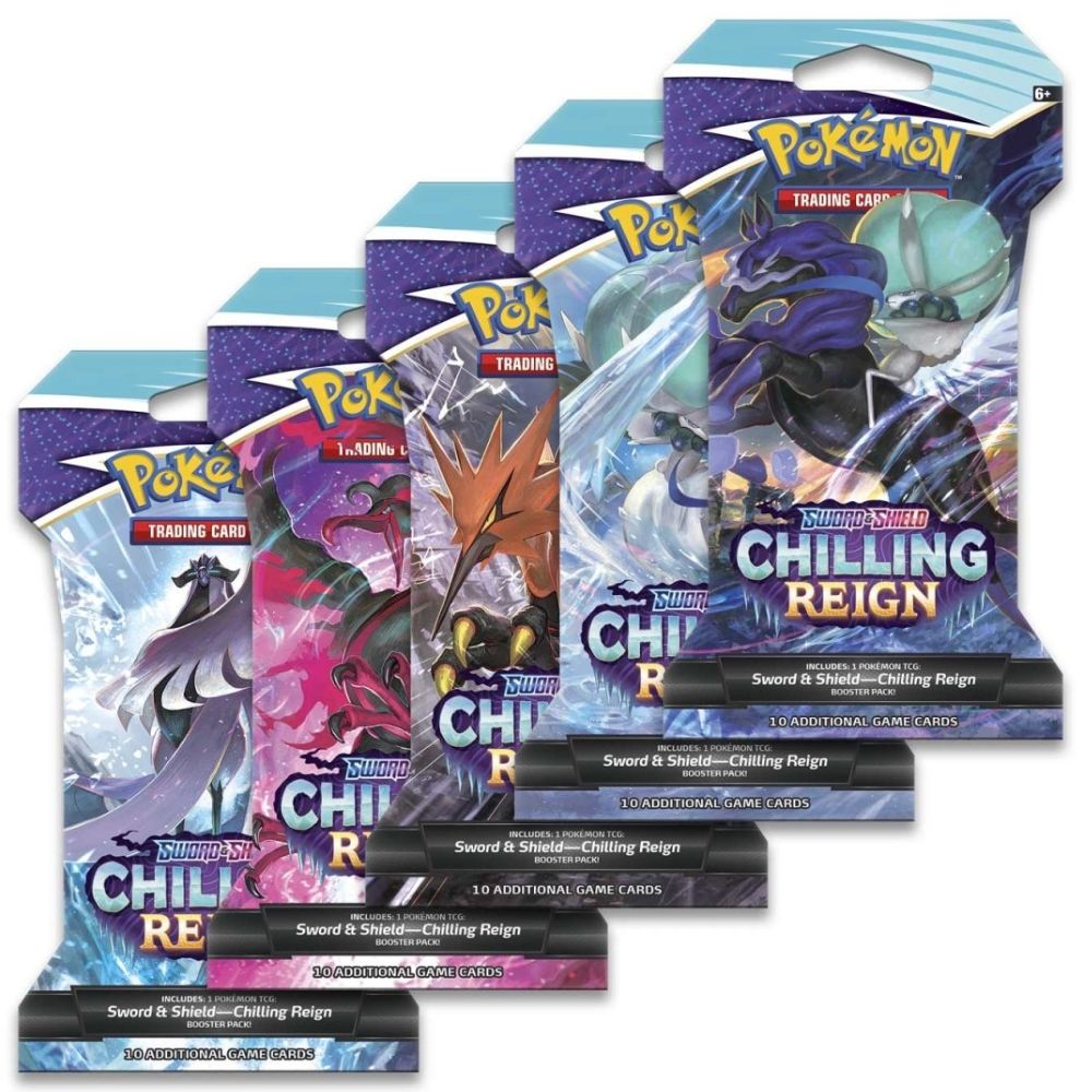 Pokemon TCG Sword & Shield - Chilling Reign Sleeved Booster Pack