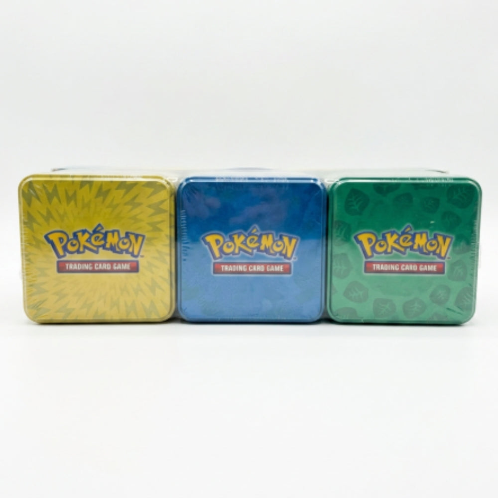 Pokémon Costco Exclusive 2023 Stacking Tin Bundle sealed top.