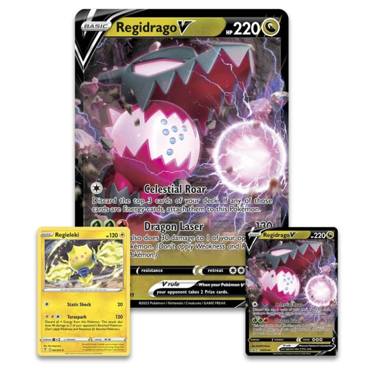 Pokemon TCG Sword & Shield Crown Zenith - Regidrago V Collection