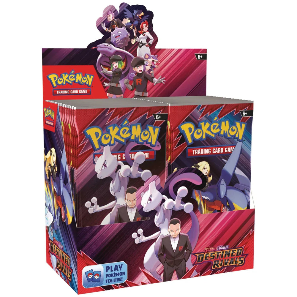 Scarlet & Violet Destined Rivals Booster Box | Pokmon Cards UK Marley Collect's Ltd Scarlet & Violet Destined Rivals Booster Box | Pokmon Cards UK Marley Collect's Ltd