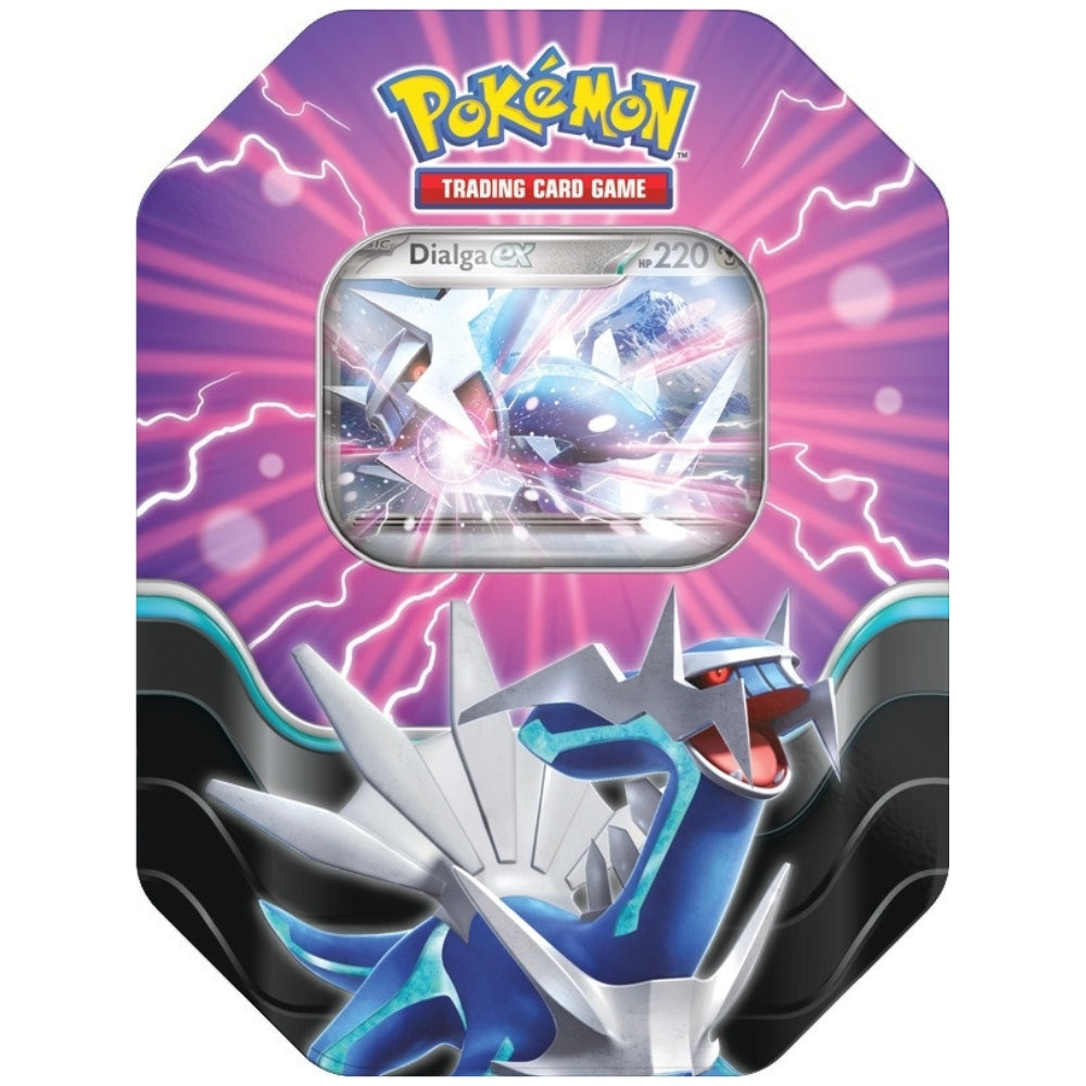 Pokémon Azure Legends tin Dialga ex sealed.