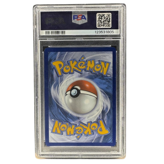 Eevee SVP173 Prismatic Evolutions Pokemon Center Promo PSA 9 Back.