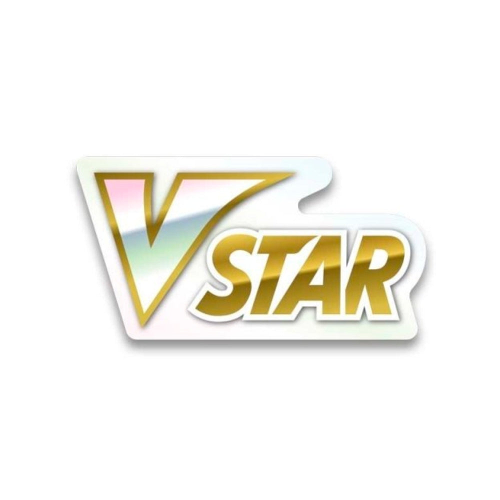 VSTAR marker included in the Pokemon Trading Card Game Leafeon VTAR Special Collection box from the Sword and Shield Expansion.