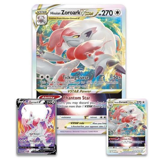 Hisuian Zoroark VSTAR Premium Collection Pokemon TCG Sword & Shield