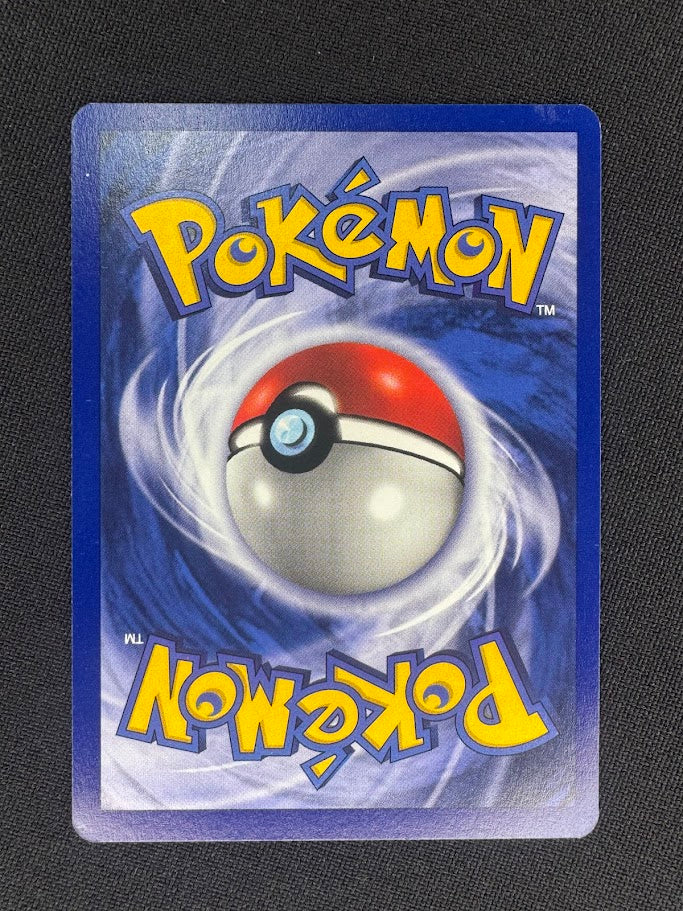 Rear view of the Pikachu No. 4 Non-Holo – Black Star Promo Pokémon TCG Card – NM / LP.