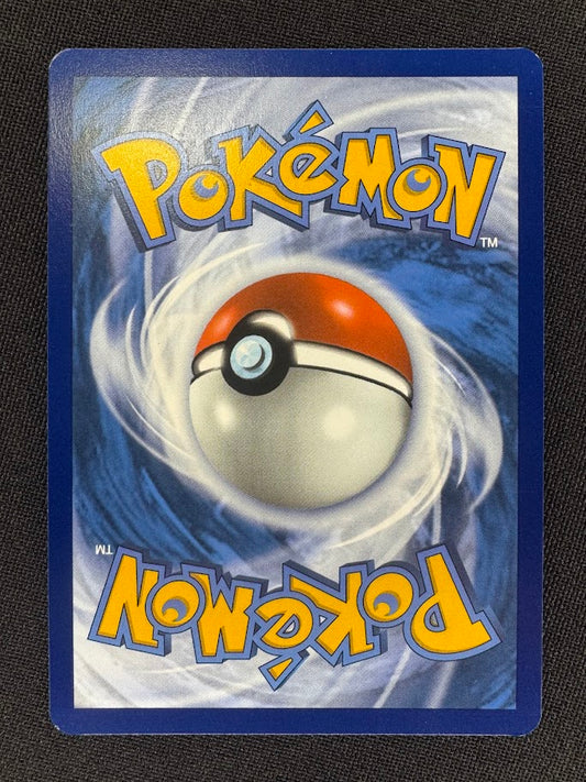 Rear view of the Teal Mask Ogerpon ex 177/131 Gold Hyper Rare – Prismatic Evolutions.