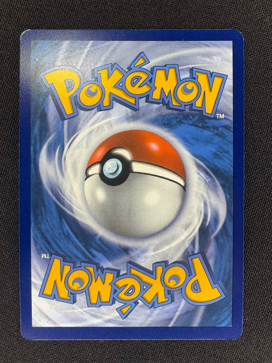 Rear view of the Roaring Moon ex SIR Pokémon Card – Prismatic Evolutions 162/131.