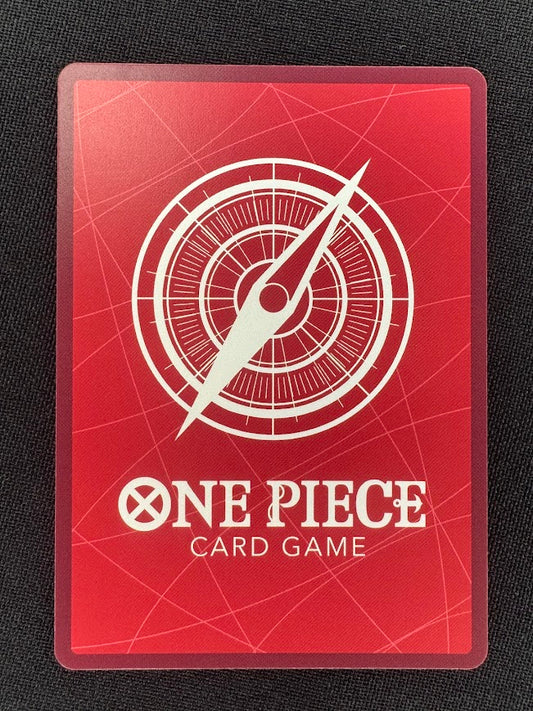 Back of the Uta Alternate Art Leader Card – Wings of the Captain OP06-001 – One Piece TCG.