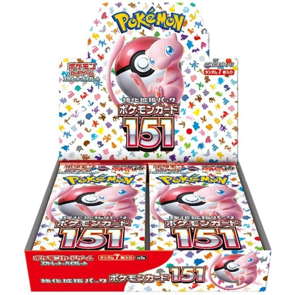 Pokemon 151 sv2a Japanese Booster Box