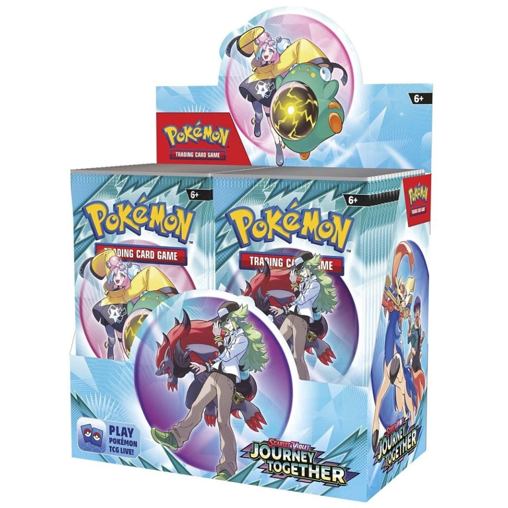 Pokmon TCG Journey Together Booster Box (36 Packs) | Marley Collects Marley Collect's Ltd Pokmon TCG Journey Together Booster Box (36 Packs) | Marley Collects Marley Collect's Ltd