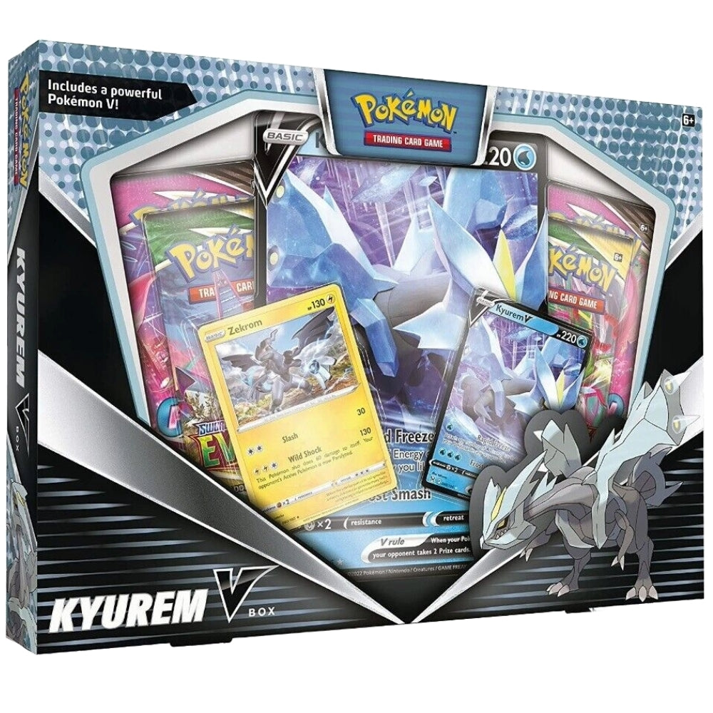Pokemon TCG - Kyurem V Box Includes Evolving Skies Booster Packs Marley Collect's Ltd Pokemon TCG - Kyurem V Box Includes Evolving Skies Booster Packs Marley Collect's Ltd
