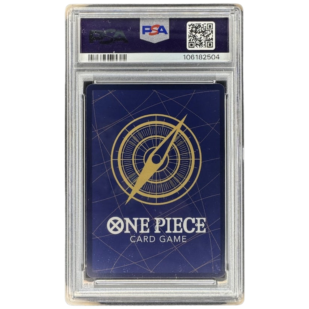 Monkey D Dragon OP07-015 PSA 10 SR Alt Art One Piece 500 Years Into The Future Graded Card