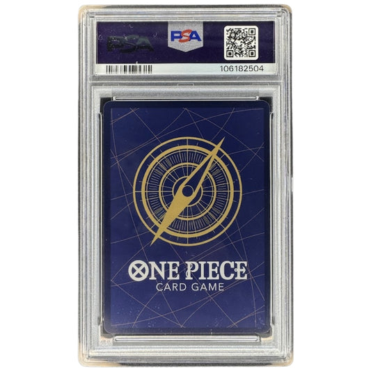 Monkey D Dragon OP07-015 PSA 10 SR Alt Art One Piece 500 Years Into The Future Graded Card