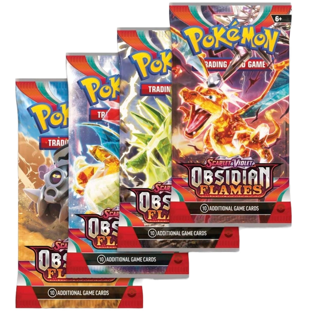 Pokemon TCG - Scarlet & Violet Obsidian Flames - Booster Packs