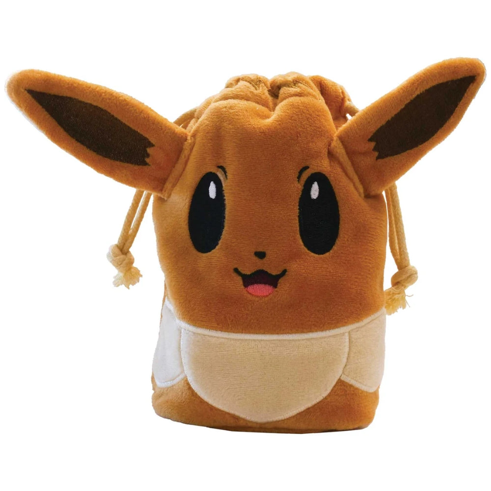Eevee-themed accessory pouch included in the Prismatic Evolutions Special Collection.