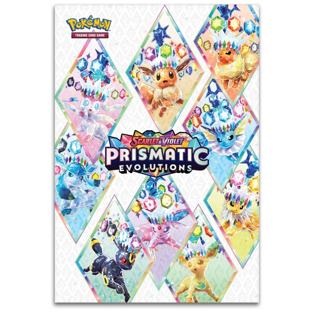 Prismatic Evolutions Poster Collection Pokemon TCG Scarlet & Violet (Max 1 Per Customer)