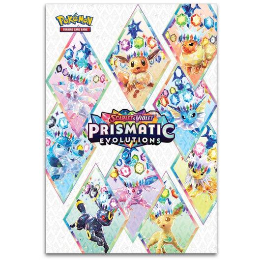 Prismatic Evolutions Poster Collection Pokemon TCG Scarlet & Violet (Max 1 Per Customer)