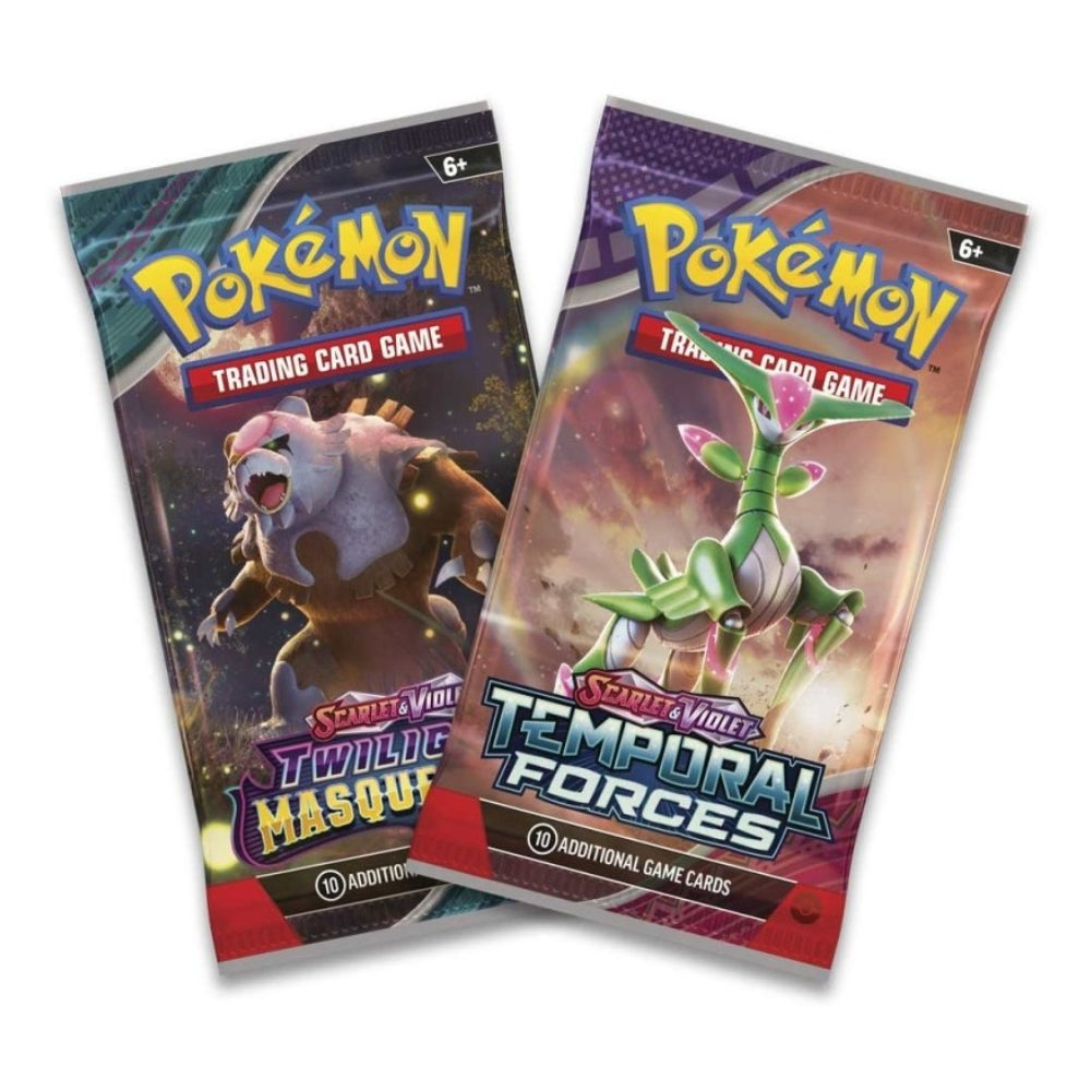 Pokémon TCG Vibrant Paldea Mini Tin Booster Packs.