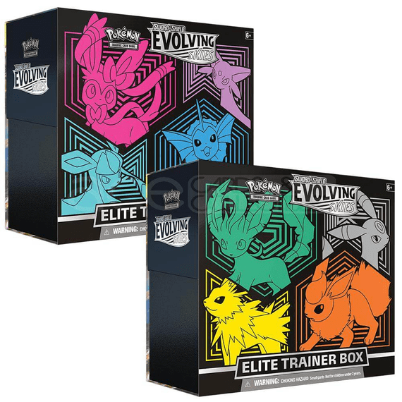Evolving Skies Elite Trainer Box 2023 Restock PRE ORDER Limited Quantity