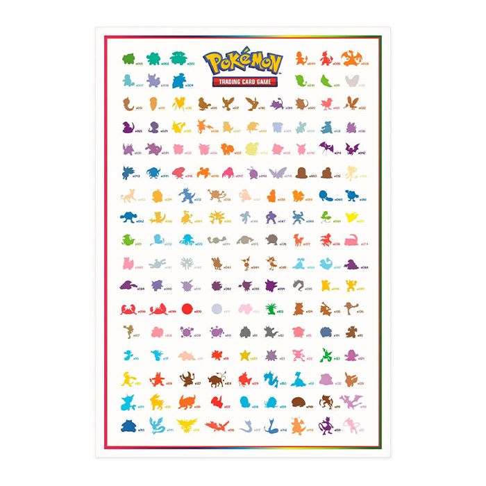Poster from the Pokémon TCG Scarlet & Violet 151 Poster Collection.