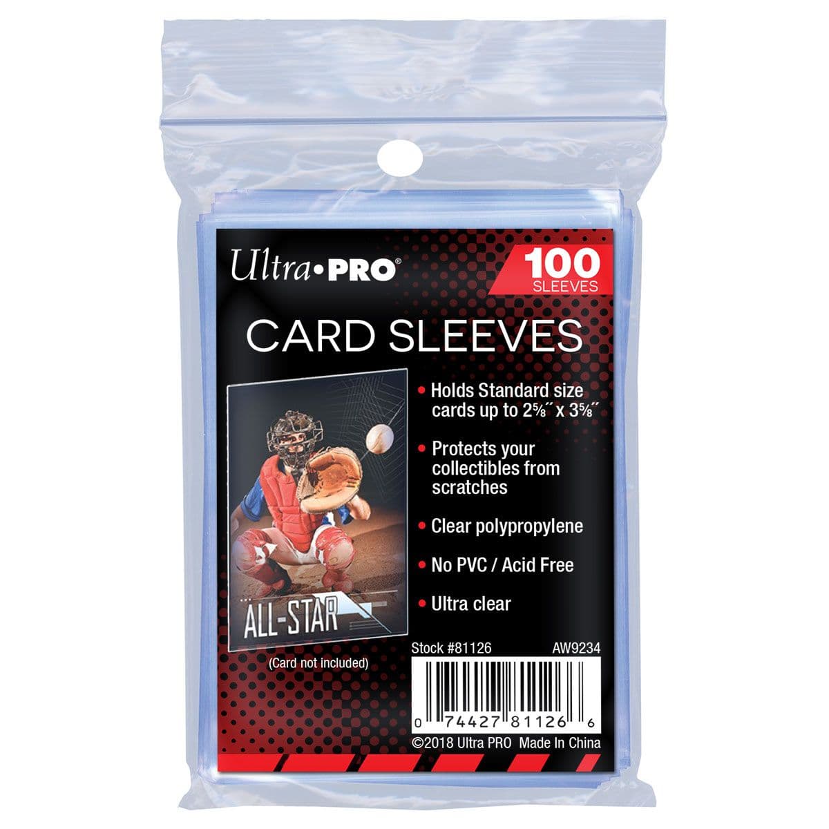 Ultra Pro Card Sleeves 100 Pack