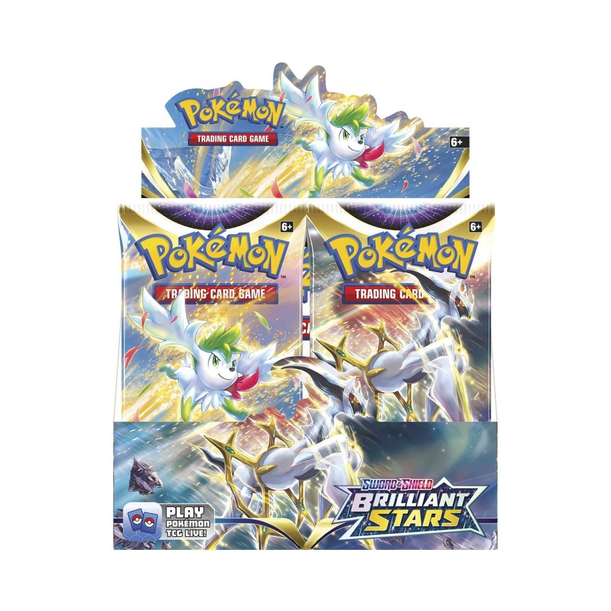 Pokémon TCG - Sword & Shield - Brilliant Stars Booster Display Box (36 Packs)