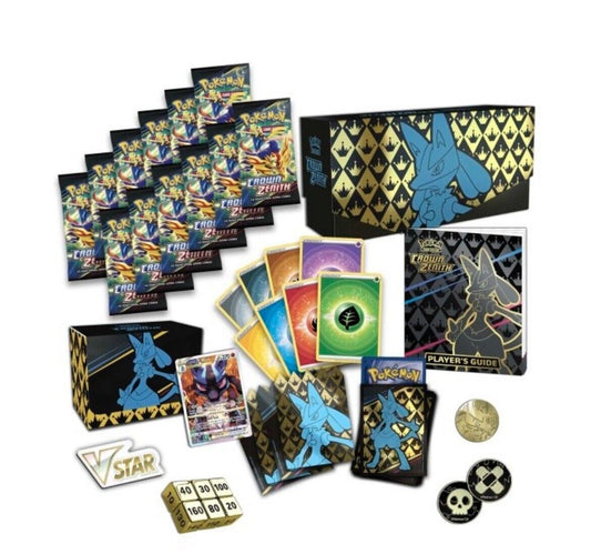 Pokémon Center Exclusive Crown Zenith Elite Trainer Box Plus Sealed ETB In Hand