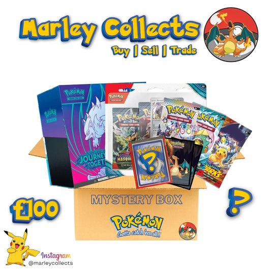 Pokmon Mystery Boxes & Card Bundles | Marley Collects UK Marley Collect's Ltd Pokmon Mystery Boxes & Card Bundles | Marley Collects UK Marley Collect's Ltd