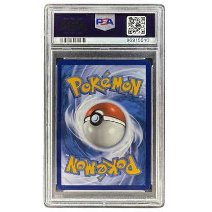 Pikachu 160/159 PSA 10 Crown Zenith Galarian Gallery card back.