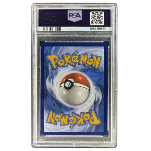 Pikachu 160/159 PSA 10 Crown Zenith Galarian Gallery card back.
