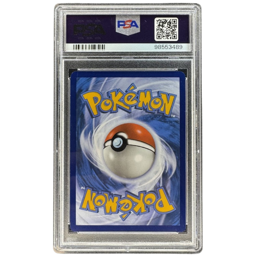 Zapdos ex 202/165 PSA 10 graded Pokémon TCG Scarlet & Violet 151 card Back.