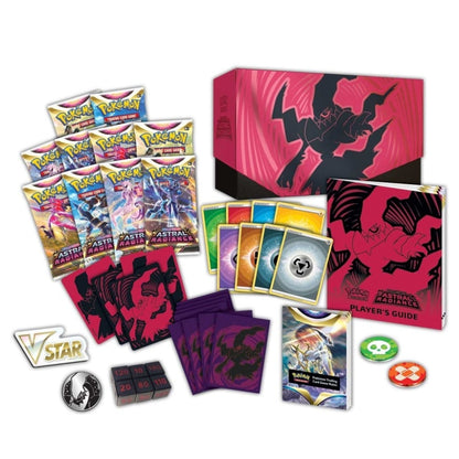 Sword & Shield Astral Radiance Pokémon Center ETB contents.