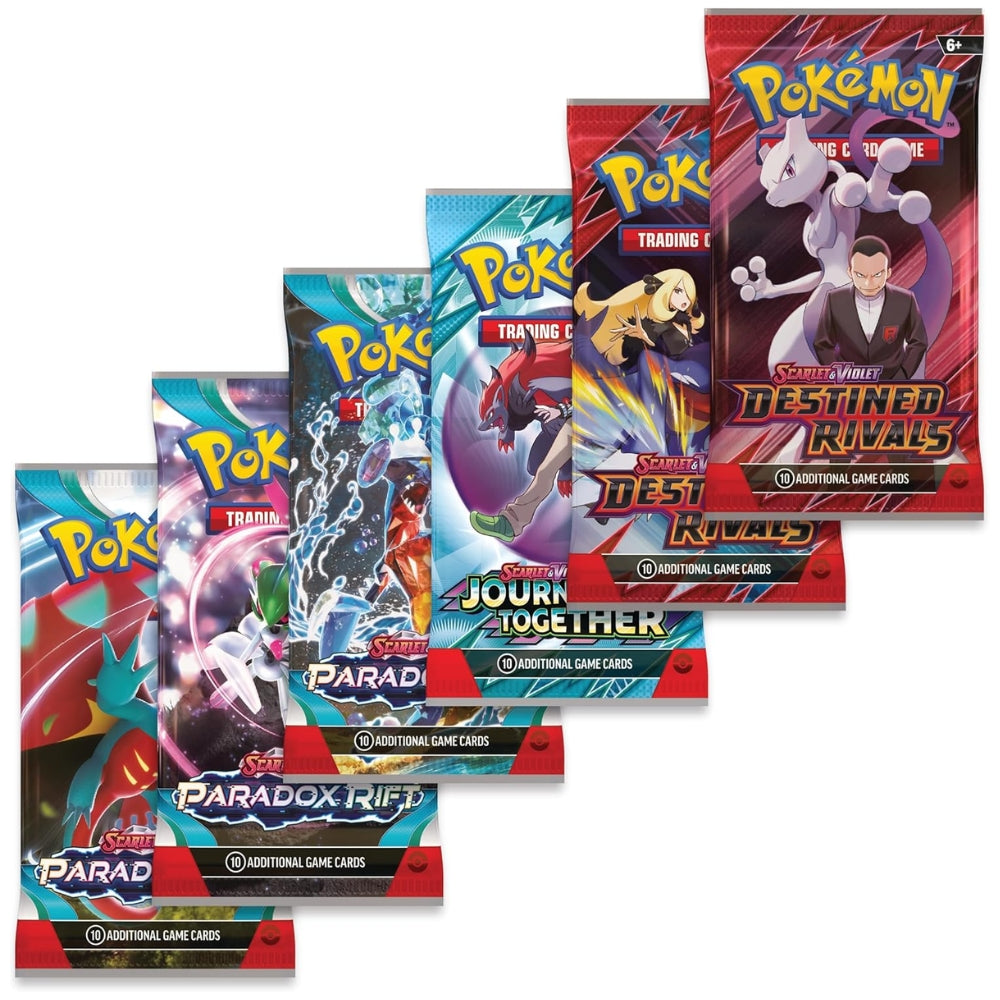 Pokemon Cynthia's Garchomp ex Premium Collection Booster Pack Selection.