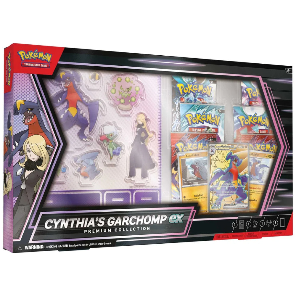 Pokemon Cynthia's Garchomp ex Premium Collection front.