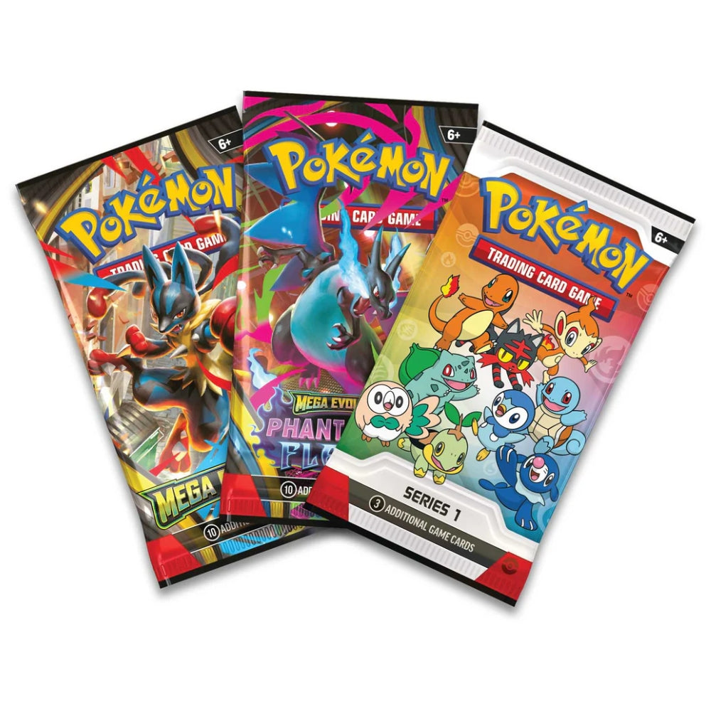 First Partner Illustration Collection Series 1 promo card pack and two booster packs.