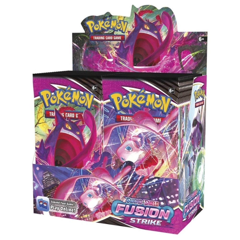 Factory sealed Pokemon TCG Sword & Shield Fusion Strike Booster Box.
