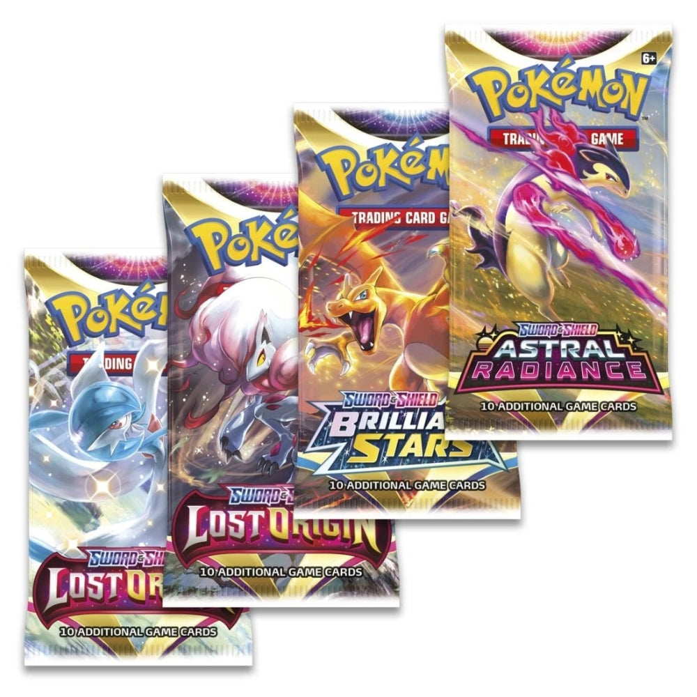 Pokémon TCG Hisuian Electrode V Box booster packs.