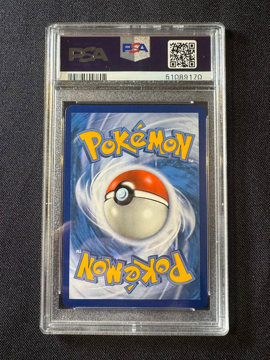 Charizard Braixen GX 22/236 PSA 10 Cosmic Eclipse Tag Team slab back.