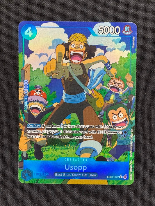 Usopp – EB02 Extra Booster Anime 25th Collection – EB02-022 – Rare Alt Art – Near Mint | Marley Collects #2