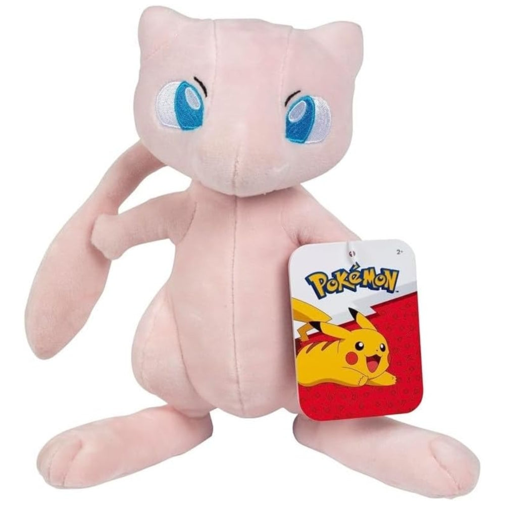 Official Pokémon Mew plush toy soft collectible.