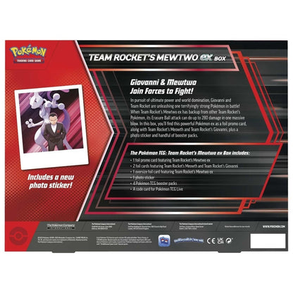 Pokémon TCG Team Rocket’s Mewtwo ex Box