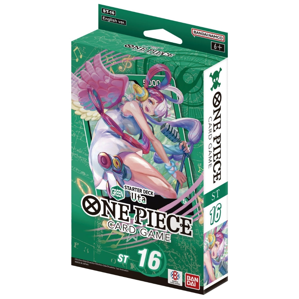 One Piece ST16 Uta Starter Deck Green front.