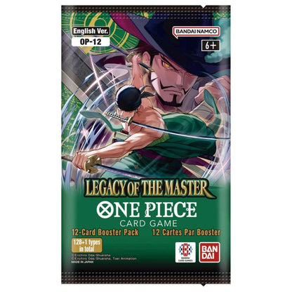 One Piece TCG Legacy of the Master (OP‑12) booster pack front art/