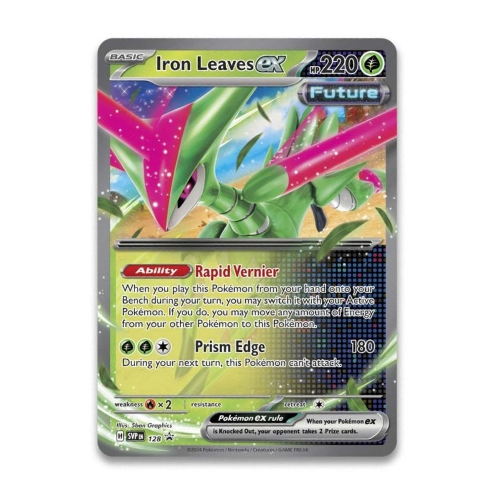 Pokemon TCG Paradox Clash Tin - Iron Leaves ex and Walking Wake ex Marley Collect's Ltd Pokemon TCG Paradox Clash Tin - Iron Leaves ex and Walking Wake ex Marley Collect's Ltd