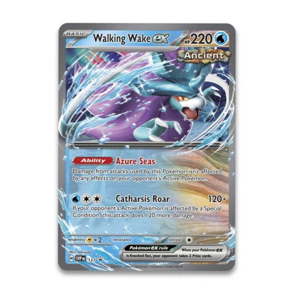 Pokemon TCG Paradox Clash Tin - Iron Leaves ex and Walking Wake ex Marley Collect's Ltd Pokemon TCG Paradox Clash Tin - Iron Leaves ex and Walking Wake ex Marley Collect's Ltd